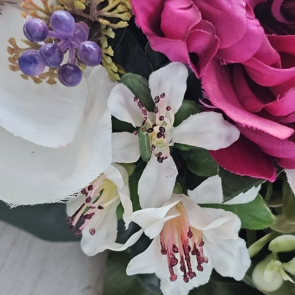 Handmade Spring Floral Wreath